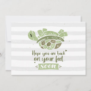Custom Get well bald hoffen, dass Sie wieder auf F