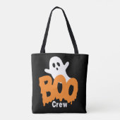 Custom Ghost Trick-oder-Leckerei Boo Crew Hallowee Tasche (Rückseite)