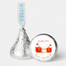 Custom Ghost und Pumpkin Halloween Babydusche