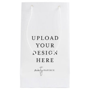 Custom Gift Bag, 5" x 8,5" Kleine Geschenktüte