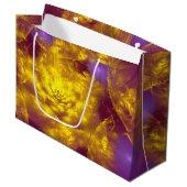Custom Gift Bag - Groß, Glossar Große Geschenktüte (Vorderseite Schrägansicht)