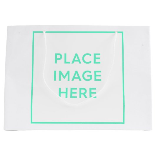 Custom Gift Bag - Groß, Glossar Große Geschenktüte (Vorderseite)