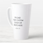 Custom Gift Jumbo Mug 17oz. Milchtasse (Linke Ecke)