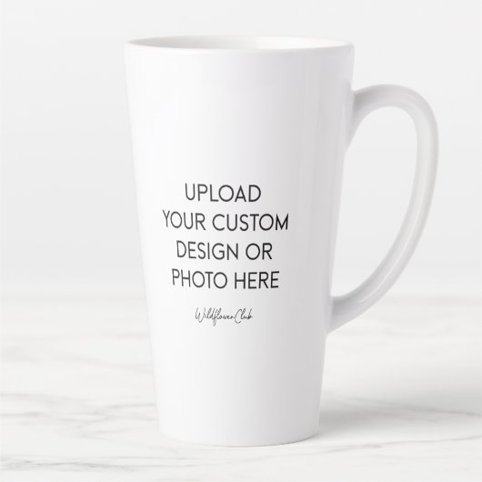 Custom Gift Jumbo Mug 17oz. Milchtasse (Rechts)