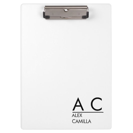 Custom Gift Set, Personalized, Appreciation Gift,  Klemmbrett (Vorderseite)