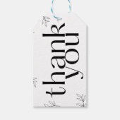 Custom Gift Tag, Danke Nachricht Geschenkanhänger (Vorderseite)