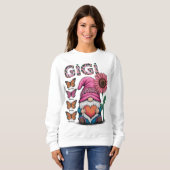 Custom Gigi mit Grandkids Names Oma Geschenk Sweatshirt (Vorne ganz)