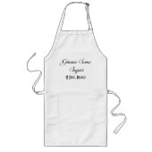 Custom ・ Gimme etwas Zucker Lange Schürze (Vorne)