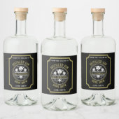Custom Gin Flasche Alkoholflaschenetikett (Flaschen)