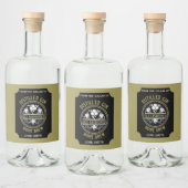 Custom Gin Flasche Alkoholflaschenetikett (Flaschen)