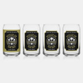 Custom Gin Flasche Dosenglas (Hinten)