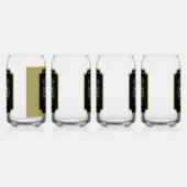 Custom Gin Flasche Dosenglas (Links)