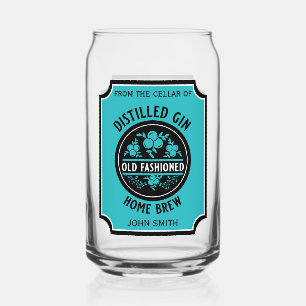 Custom Gin Flasche Dosenglas