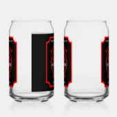 Custom Gin Flasche Dosenglas (Links)