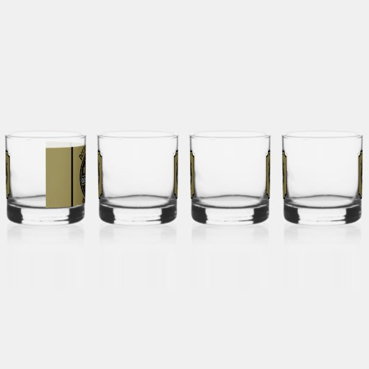 Custom Gin Flasche Whiskyglas (Links)