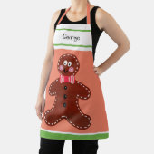 Custom Gingerbread Man Weihnachten Schürze (InSitu)