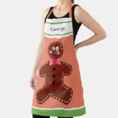 Custom Gingerbread Man Weihnachten Schürze (InSitu)