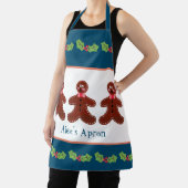 Custom Gingerbread Man Weihnachten Schürze (InSitu)