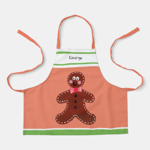 Custom Gingerbread Man Weihnachten Schürze