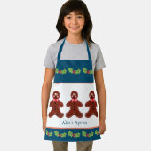 Custom Gingerbread Man Weihnachten Schürze (Insitu)
