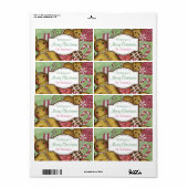 Custom Gingerbrot Weihnachtsmarken (Vorne)