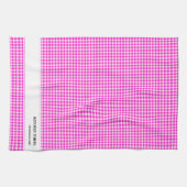 Custom Gingham Kitetücher Geschirrtuch (Horizontal)