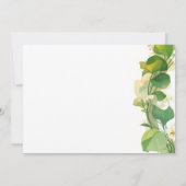 Custom Giraffe Baby Dusche Einladung (Rückseite)