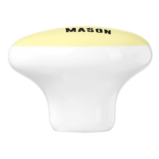 Custom, Giraffe pull knob Keramikknauf (Seitenansicht)