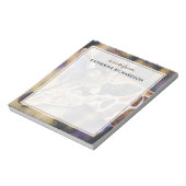 Custom Giraffe Watercolor Malerei Art Notizblock (Rotiert)