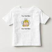 Custom Girl Blond Angel T - Shirt (Vorderseite)