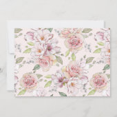 Custom Girl Bridesmaid Vorschlag Card Einladung (Rückseite)