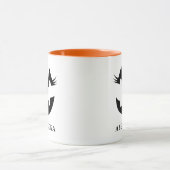 Custom Girl Kürbislaterne Pumpkin Face Halloween Tasse (Zentrum)