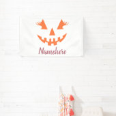 Custom Girl Kürbislaterne Pumpkin Halloween Banner (InSitu)