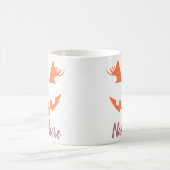 Custom Girl Kürbislaterne Pumpkin Halloween Kaffeetasse (Mittel)