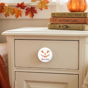 Custom Girl Kürbislaterne Pumpkin Halloween Keramikknauf