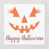 Custom Girl Kürbislaterne Pumpkin Halloween Programm (Vorderseite)
