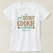 Custom Girl Scout Cookie Coordinator Volunteer T-Shirt (Design vorne)