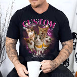 Custom Girlfriend Face Bootleg Rap T-Shirt<br><div class="desc">Mit diesem Vintagen Bootleg-Stil lassen Sie die kühnen Kräfte der 90er Jahre wieder zurück. Als flexible Vorlage konzipiert, bietet es Ihnen die Möglichkeit, Ihr eigenes, einzigartiges Shirt zu erstellen, inspiriert durch die Retro-Grafik und übergroßen Designs, die das Jahrzehnt bestimmt haben. Ob Sie gewollt haben, einen klassischen Rap-Bootleg-Look zu machen, Ihr...</div>