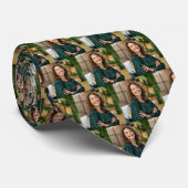 Custom Girlfriend Foto Personalisiert Neck Tie Men Krawatte (Gerollt)
