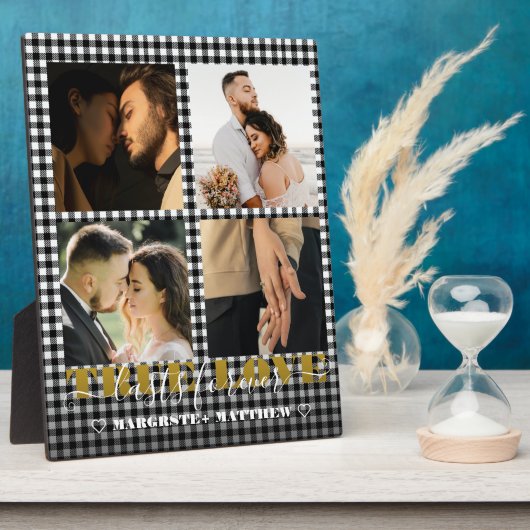 Custom Girlfriend-Geschenk zum Geburtstag Fotoplatte (Seite)