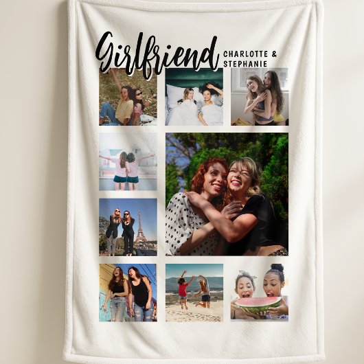 Custom Girlfriend Photo Collage Sherpadecke