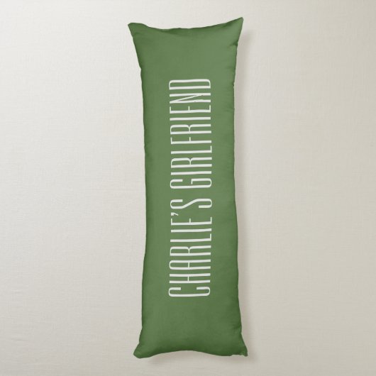 Custom Girlfriend Seitenschläferkissen (Rückseite (Vertikal))