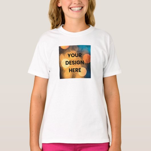 Custom Girls Tee – Your Design Here (Vorderseite)