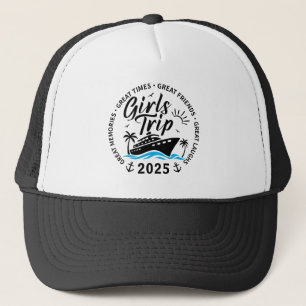 Custom Girls Trip Group Matching Cruise Vacation Truckerkappe
