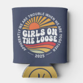 Custom Girls Trip Group Matching Summer Vacation Dosenkühler (Rückseite)