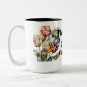Custom Glass Coffee Cup - Perfektes Bridesmaid Pro Zweifarbige Tasse (Links)