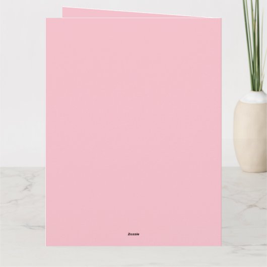 Custom Glittering Lila Heart Shiny Valentine Karte (Rückseite)