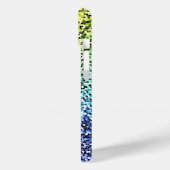 Custom Glitzer Rainbow iPhone Case Sparkle (Rückseite / Links)