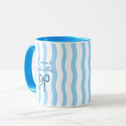 Custom Godmother Proposal Tasse (Vorderseite Links)