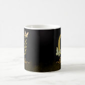 Custom Gold C Tasse - Butterfly Monogramm (Mittel)